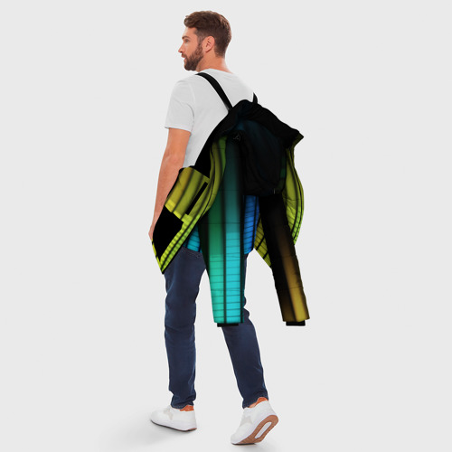 Мужская зимняя куртка 3D Эквалайзер, цвет черный - фото 5