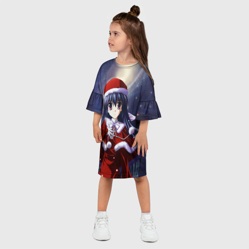 Детское платье 3D Аниме, цвет 3D печать - фото 3