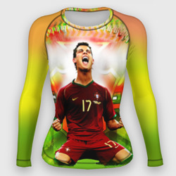 Женский рашгард 3D Роналдо