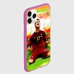 Чехол для iPhone 11 Pro матовый Роналдо - фото 2