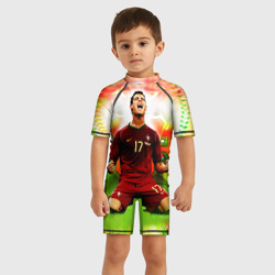 Детский купальный костюм 3D Роналдо - фото 2