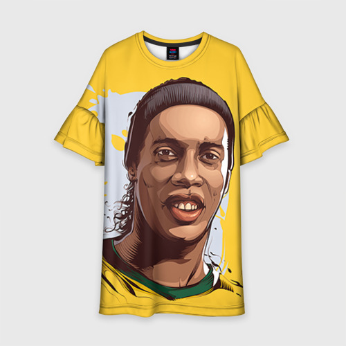 Детское платье 3D Ronaldinho, цвет 3D печать