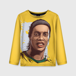 Детский лонгслив 3D Ronaldinho