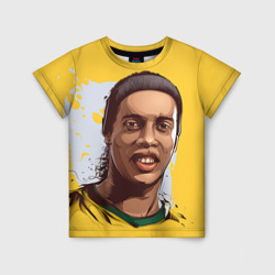 Детская футболка 3D Ronaldinho