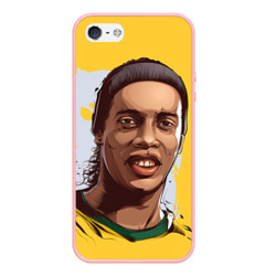 Чехол для iPhone 5/5S матовый Ronaldinho