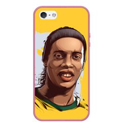 Чехол для iPhone 5/5S матовый Ronaldinho