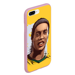 Чехол для iPhone 7Plus/8 Plus матовый Ronaldinho - фото 2