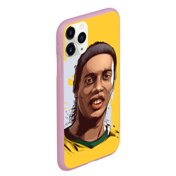 Чехол для iPhone 11 Pro Max матовый Ronaldinho - фото 2