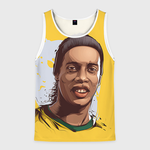 Мужская майка 3D Ronaldinho, цвет 3D печать