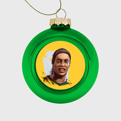 Стеклянный ёлочный шар Ronaldinho