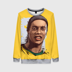 Женский свитшот 3D Ronaldinho