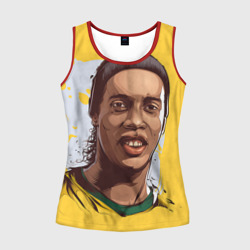 Женская майка 3D Ronaldinho
