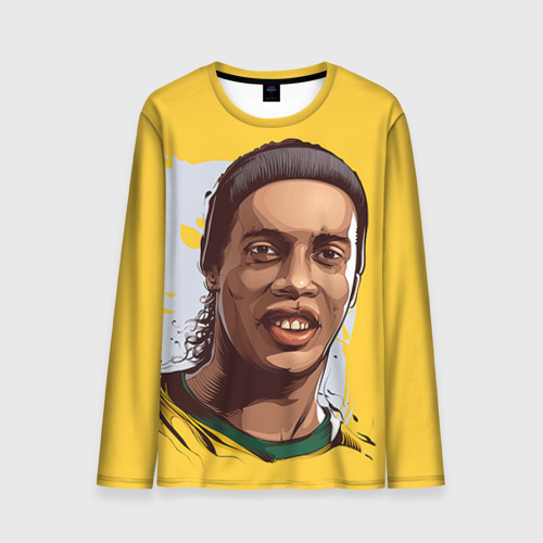 Мужской лонгслив 3D Ronaldinho, цвет 3D печать