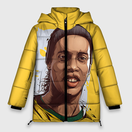 Женская зимняя куртка Oversize Ronaldinho, цвет светло-серый