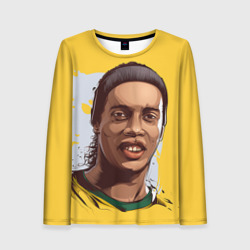 Женский лонгслив 3D Ronaldinho