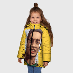 Зимняя куртка для девочек 3D Ronaldinho - фото 2