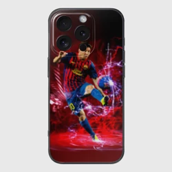 Чехол для iPhone 16 Pro Max силиконовый с защитой камеры Messi