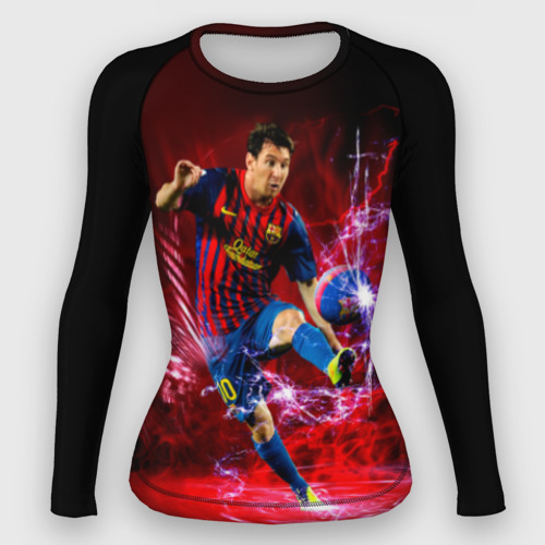 Женский рашгард 3D Messi, цвет 3D печать