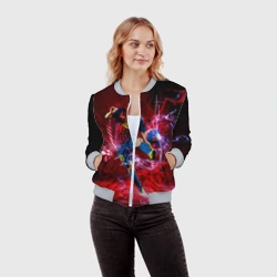 Женский бомбер 3D Messi - фото 2