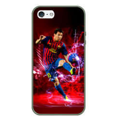 Чехол для iPhone 5/5S матовый Messi