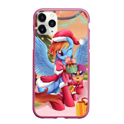 Чехол для iPhone 11 Pro Max матовый My Little Pony