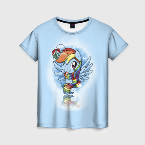 Женская футболка 3D My Little Pony, цвет 3D печать