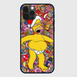 Чехол для iPhone 12 Pro Обжора Гомер