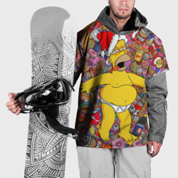 Накидка на куртку 3D Обжора Гомер
