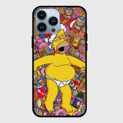 Чехол для iPhone 13 Pro Max Обжора Гомер