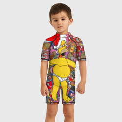Детский купальный костюм 3D Обжора Гомер - фото 2
