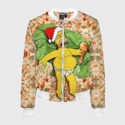 Женский бомбер 3D Russian New Year