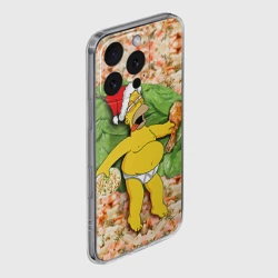 Чехол для iPhone 16 Pro Max силиконовый с защитой камеры Russian New Year - фото 2