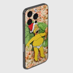 Чехол для iPhone 16 Pro силиконовый с защитой камеры Russian New Year - фото 2