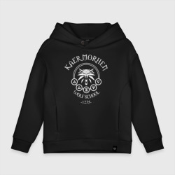 Детское худи Oversize хлопок Kaer morhen wolf school