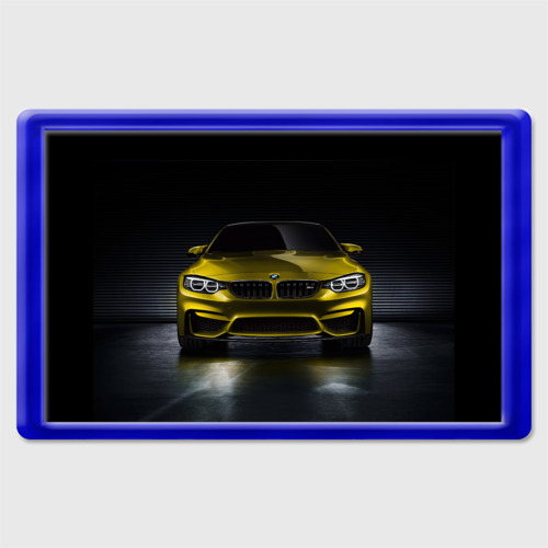 Магнит 45*70 BMW M4 Concept, цвет синий