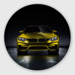 Круглый коврик для мышки BMW M4 Concept