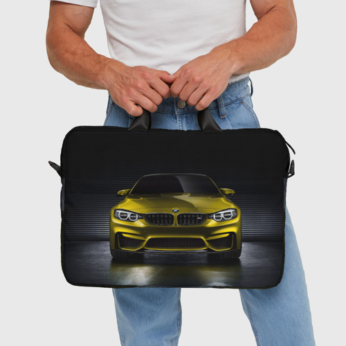 Сумка для ноутбука 3D BMW M4 Concept, цвет 3D печать - фото 5