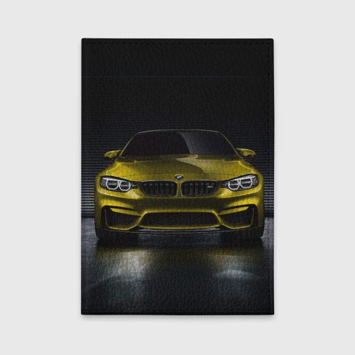 Обложка для автодокументов BMW M4 Concept, цвет ярко-розовый