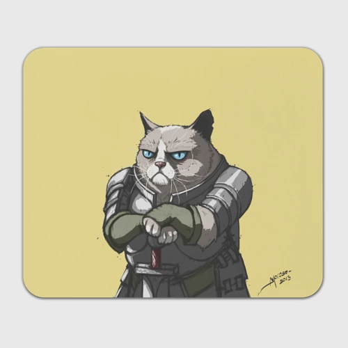 Прямоугольный коврик для мышки Кот