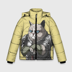 Зимняя куртка для мальчиков 3D Кот