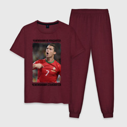 Мужская пижама хлопок Cristiano Ronaldo