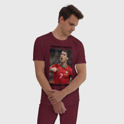 Мужская пижама хлопок Cristiano Ronaldo - фото 2