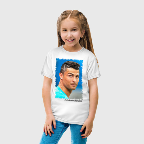 Детская футболка хлопок Cristiano Ronaldo - фото 5