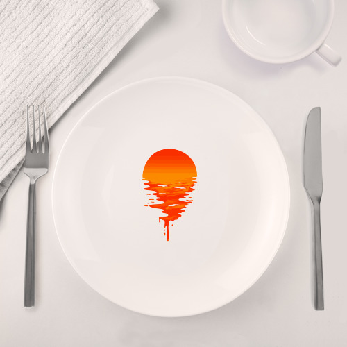 Набор: тарелка + кружка Sunset - фото 4