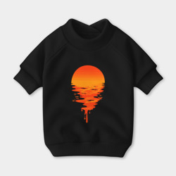 Свитшот для собак хлопок Sunset
