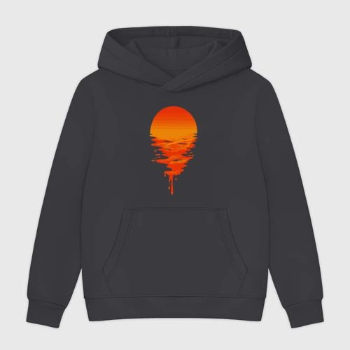 Мужская толстовка без начеса хлопок Sunset