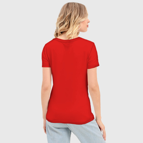 Женская футболка 3D Slim Костюм медсестры, цвет 3D печать - фото 4