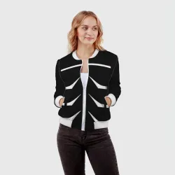 Женский бомбер 3D Токийский гуль - фото 2