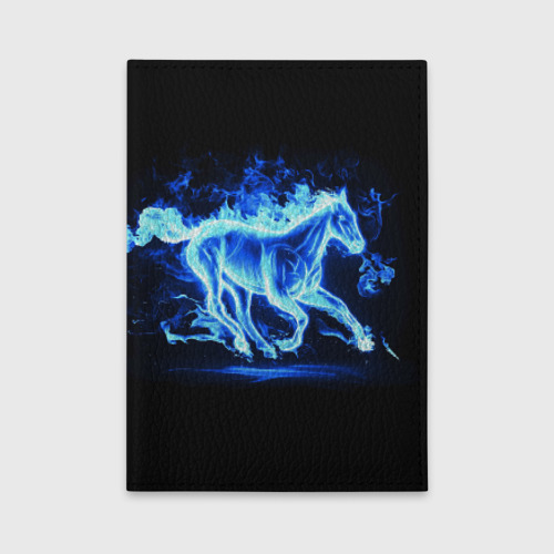 Обложка для автодокументов Ледяной конь, цвет черный