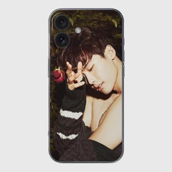 Чехол для iPhone 16 силиконовый с защитой камеры Ли Чжон Сок